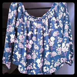Charlotte Russe Cropped Blouse